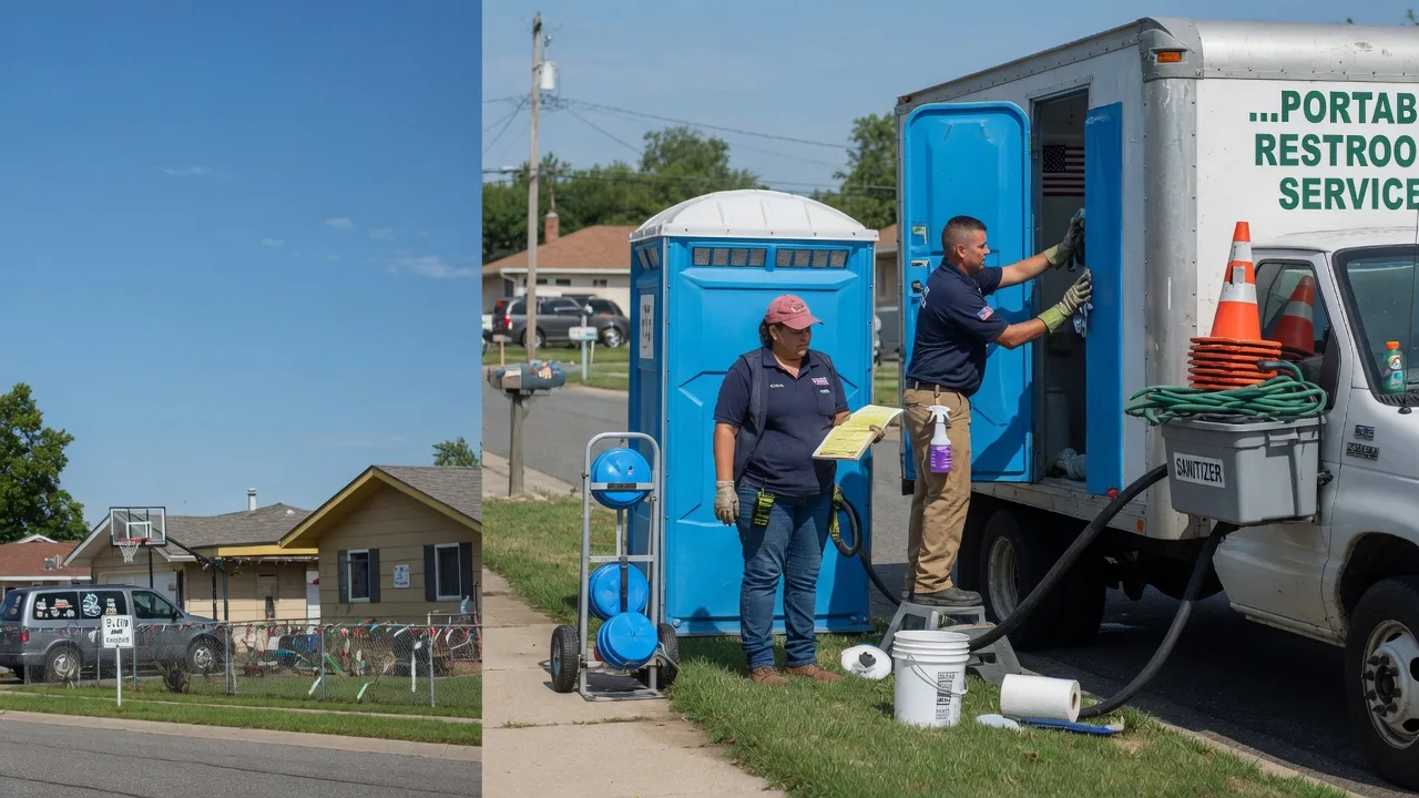 Portable Toilet Rental in Effingham, IL near me